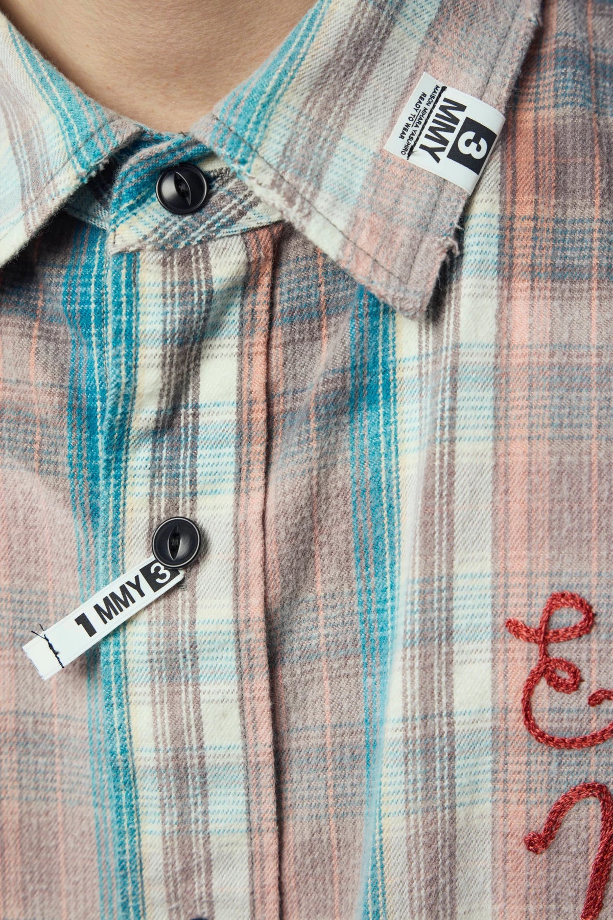 Maison Mihara Yasuhiro - Vintage Like Check L/S Shirt - LABELS