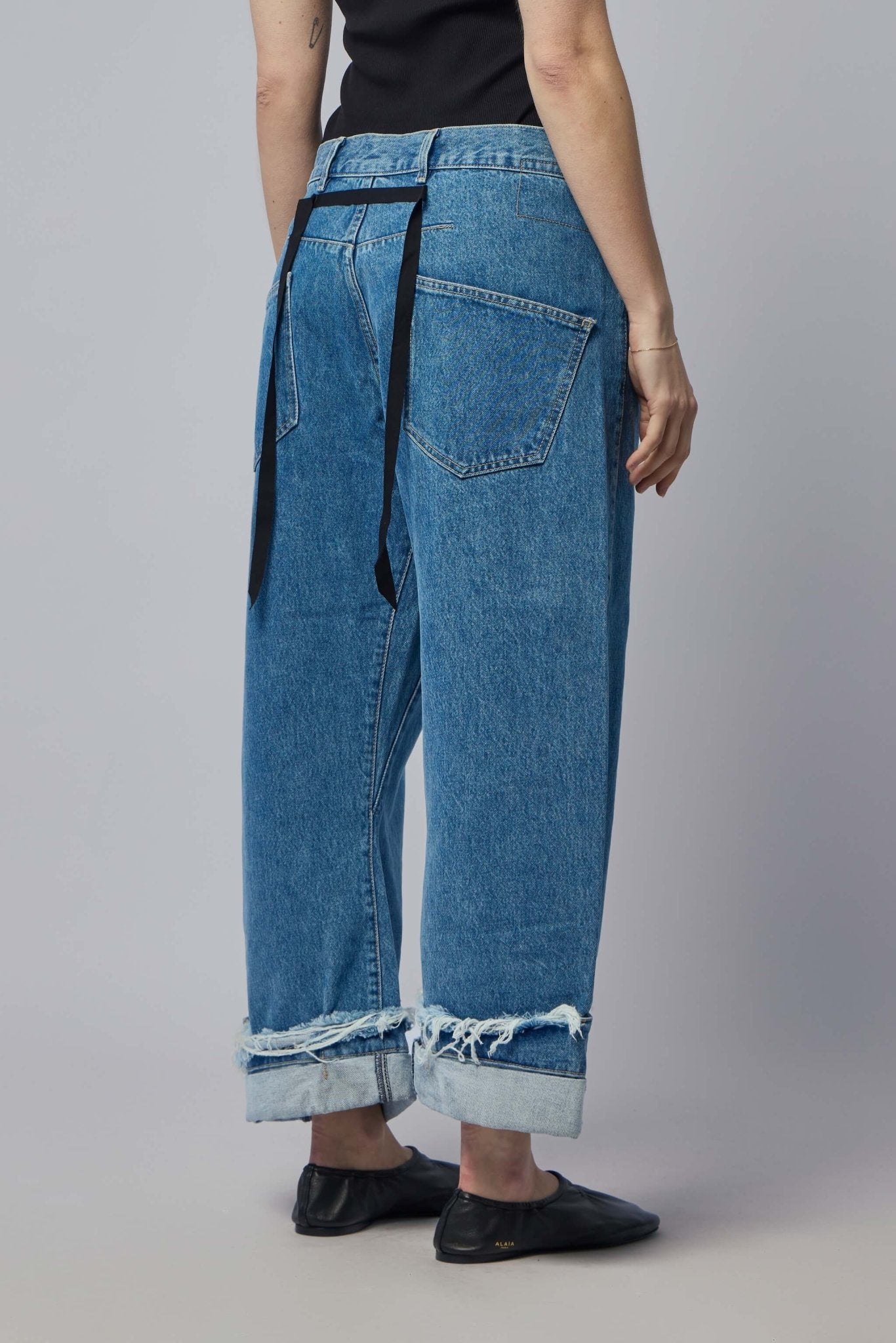 Marina Yee - Oversized Denim Trousers - LABELS
