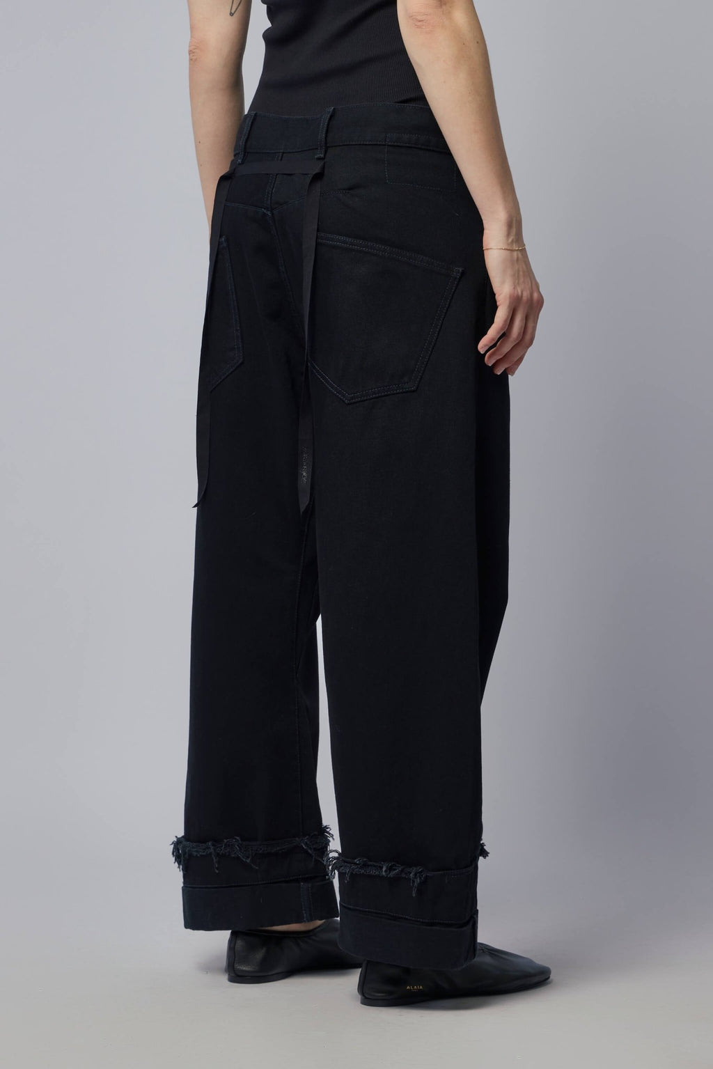 Marina Yee - Oversized Denim Trousers - LABELS