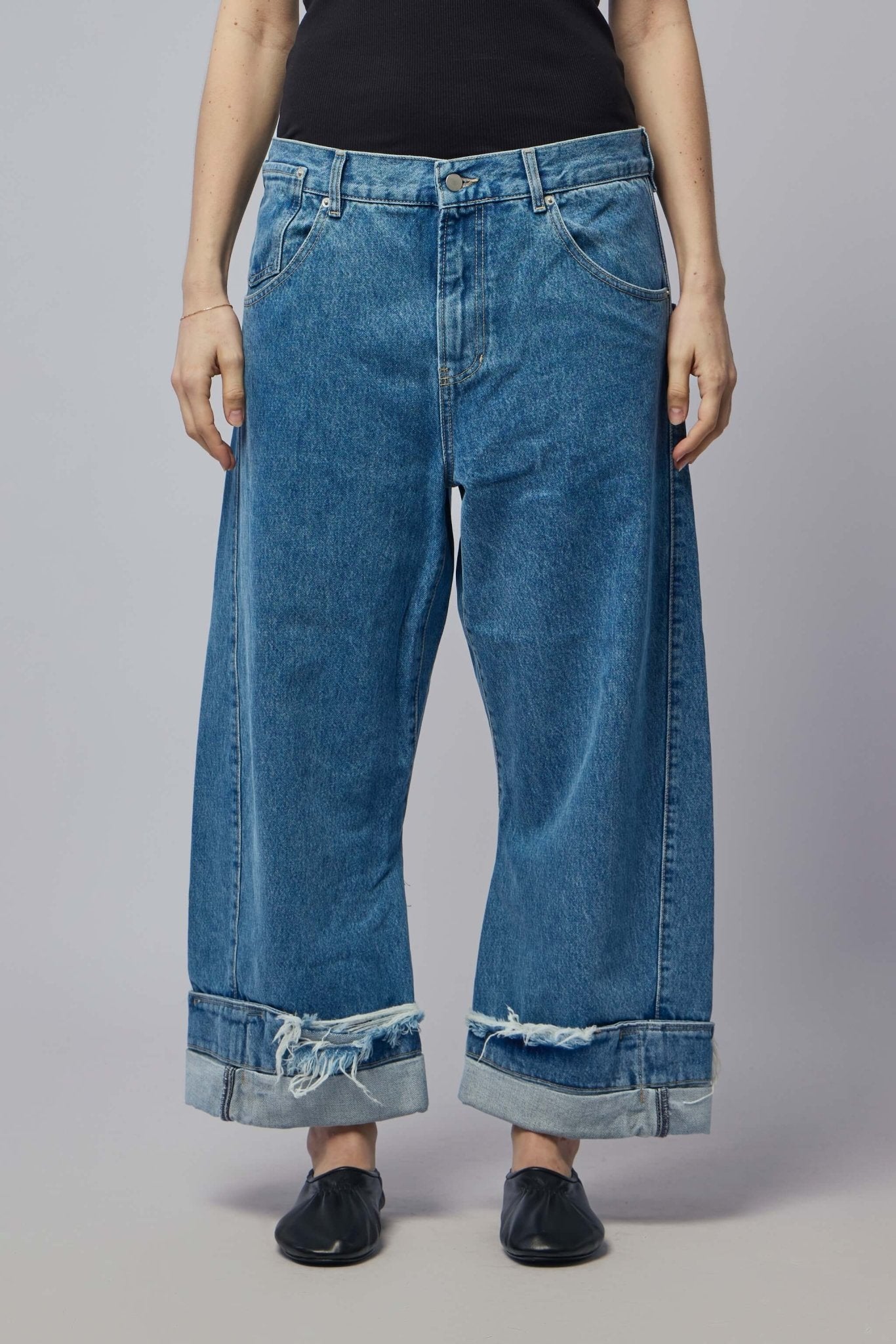 Marina Yee - Oversized Denim Trousers - LABELS
