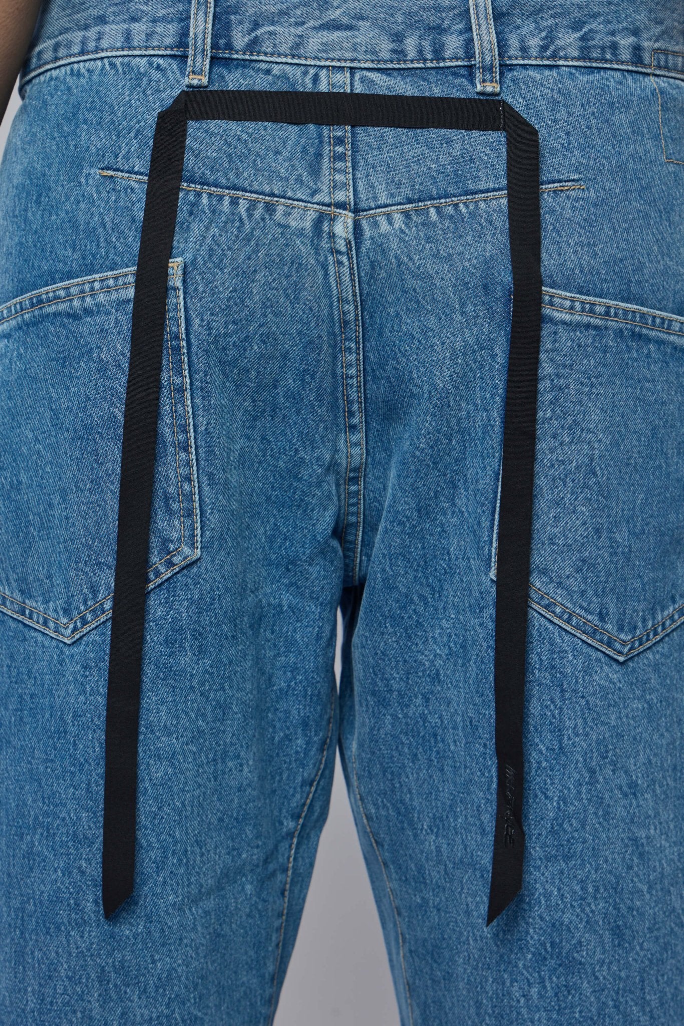 Marina Yee - Oversized Denim Trousers - LABELS