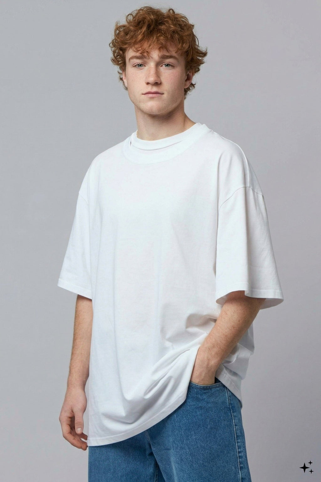 Marina Yee - Oversized Double Collar T-shirt - LABELS