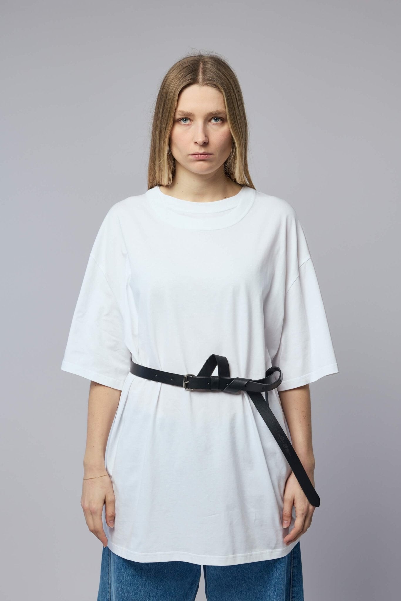 Marina Yee - Oversized Double Collar T-shirt - LABELS