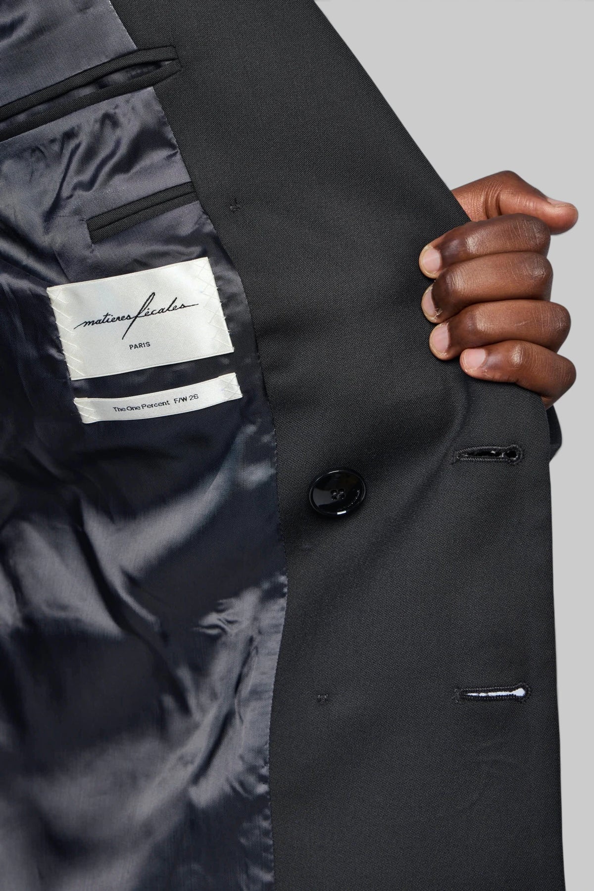 Matières Fécales - Men Charles Double-breasted Jacket Woven - LABELS