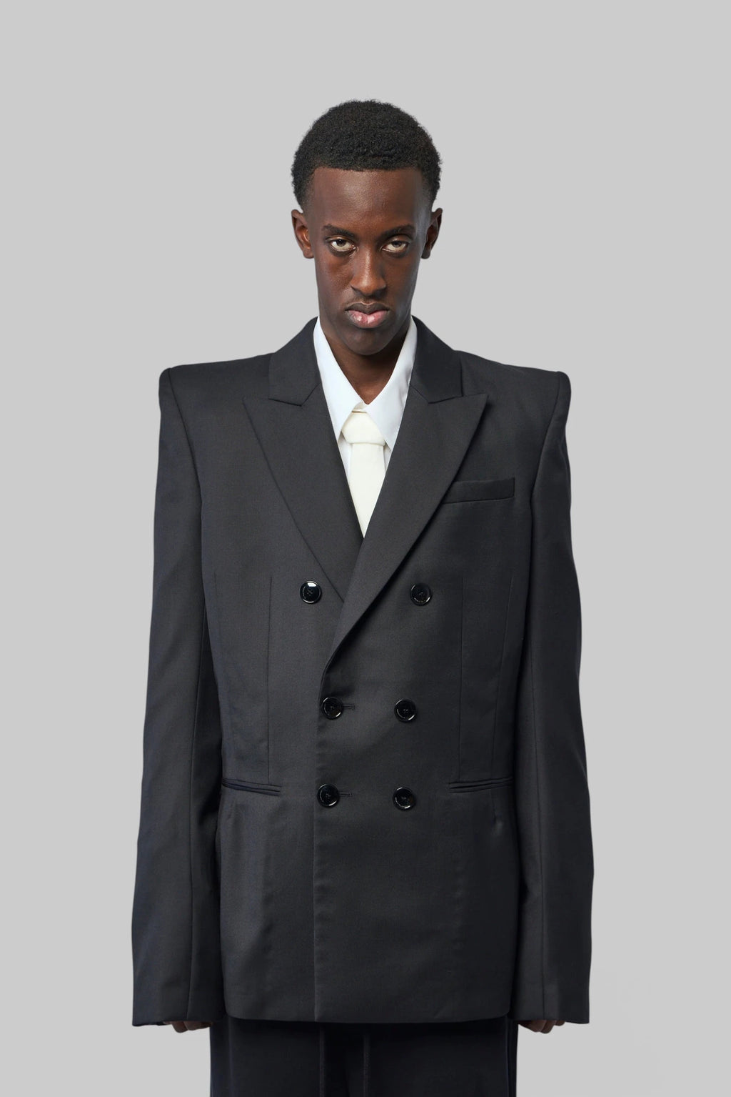 Matières Fécales - Men Charles Double-breasted Jacket Woven - LABELS