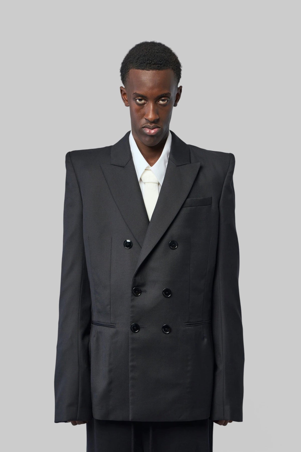 Matières Fécales - Men Charles Double-breasted Jacket Woven - LABELS