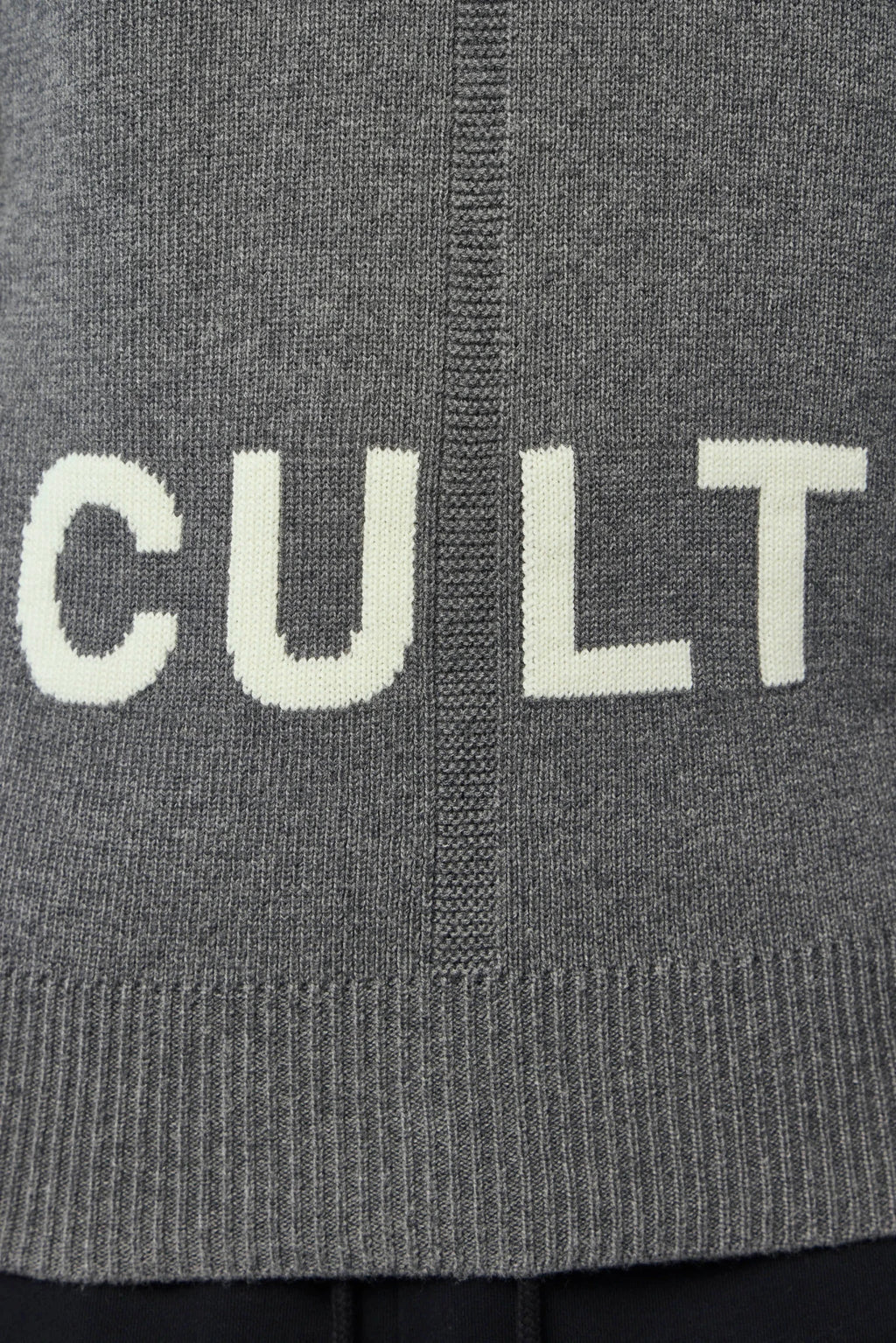 Matières Fécales - Men Cult Quarterzip Knit - LABELS