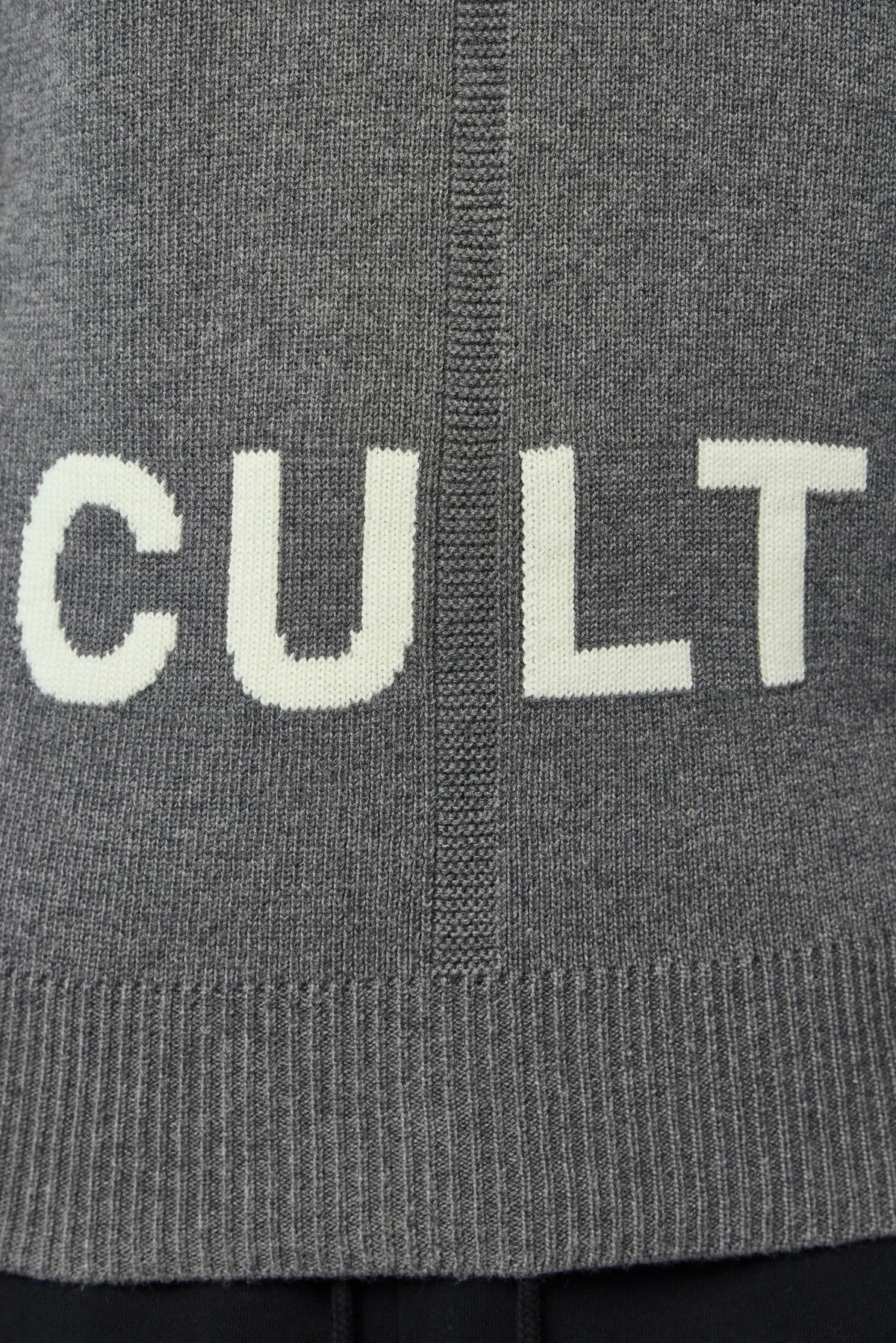 Matières Fécales - Men Cult Quarterzip Knit - LABELS