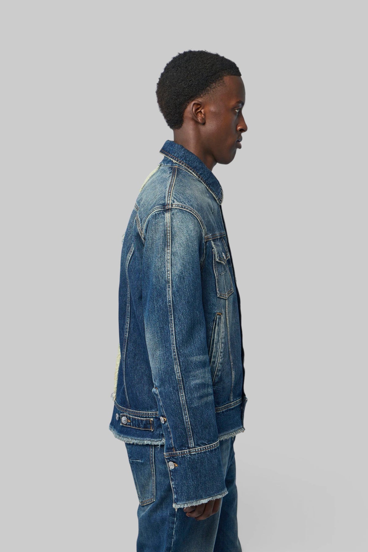 Matières Fécales - Men Pierre Denim Jacket Woven - LABELS