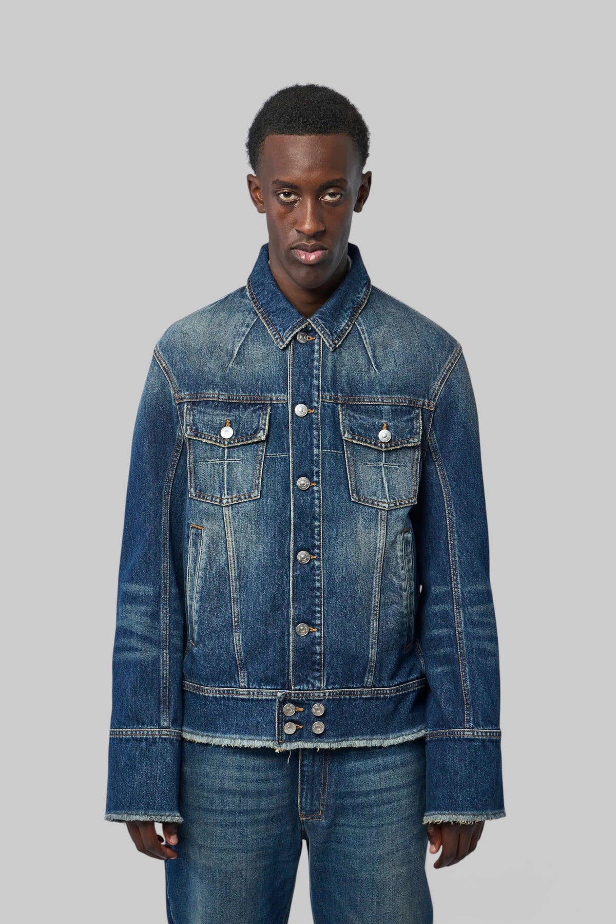 Matières Fécales - Men Pierre Denim Jacket Woven - LABELS