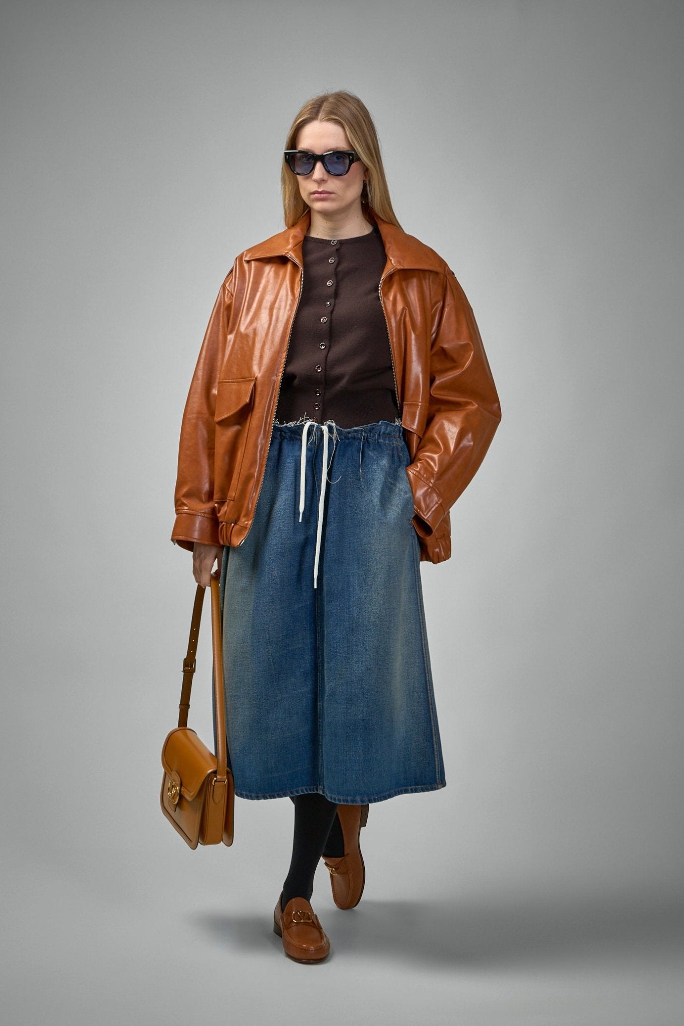 MM6 Margiela - Drawstring Long Skirt - LABELS