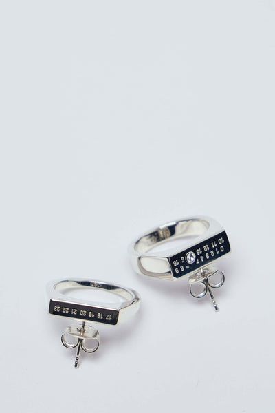 Polished Flat Top Chevalier Earrings