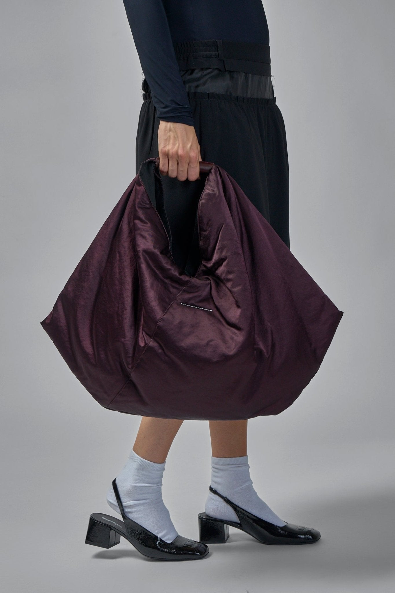 MM6 Margiela Tote Bags - Crinkled Cotton Handbag – LABELS