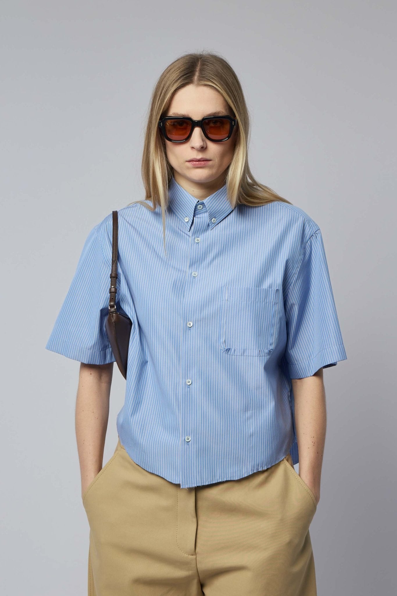 MM6 Margiela Shirts - Short-sleeved Striped Design – LABELS
