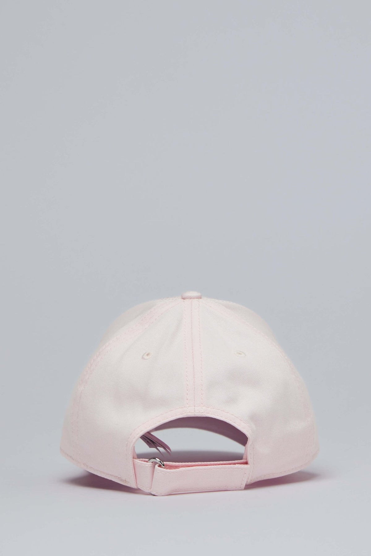 Moncler baseball cap detail shot highlighting premium materials