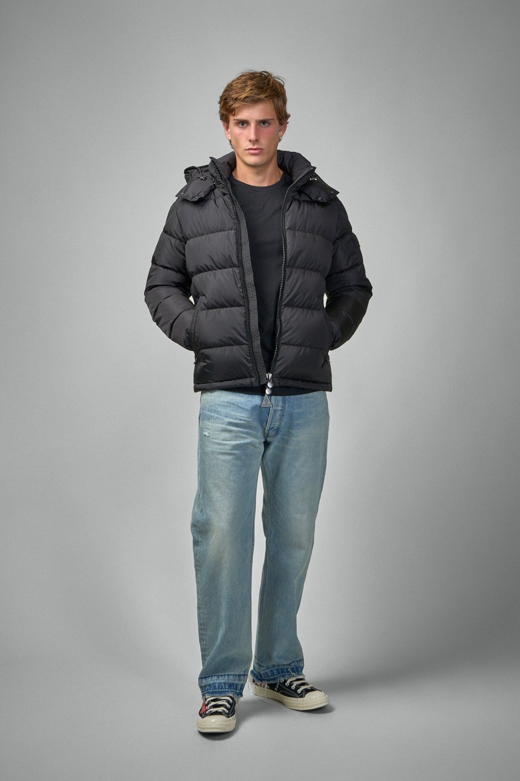 Moncler - Double Logo Patch Cotton T-Shirt - LABELS