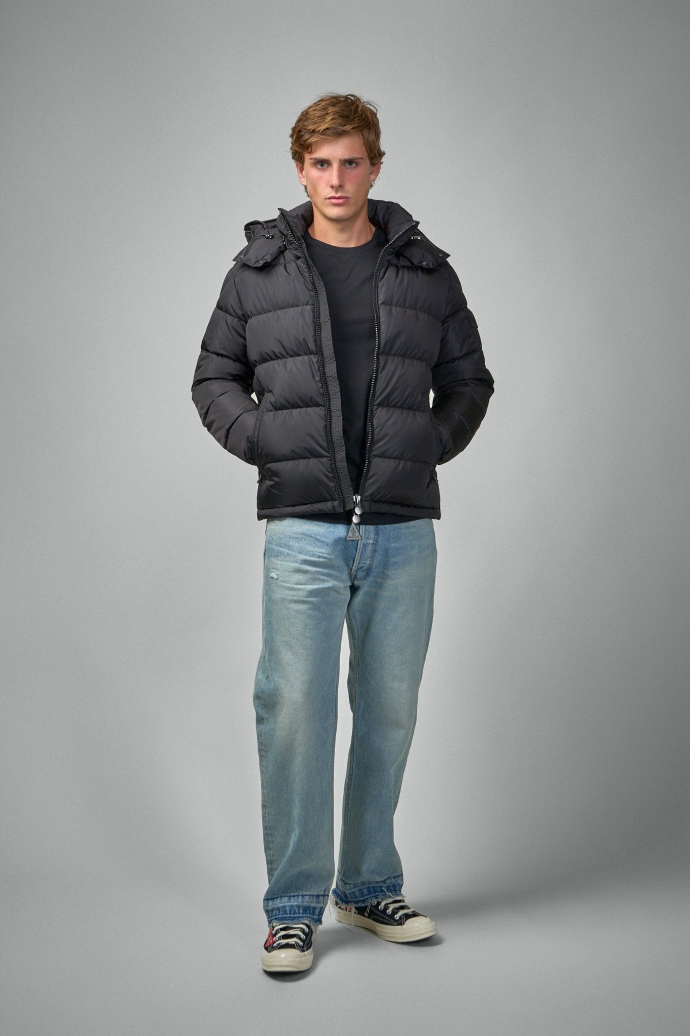 Moncler - Double Logo Patch Cotton T-Shirt - LABELS