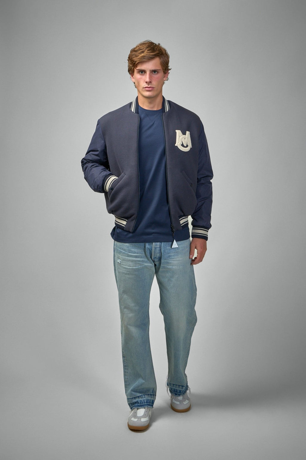 Moncler - Double Logo Patch Cotton T-Shirt - LABELS