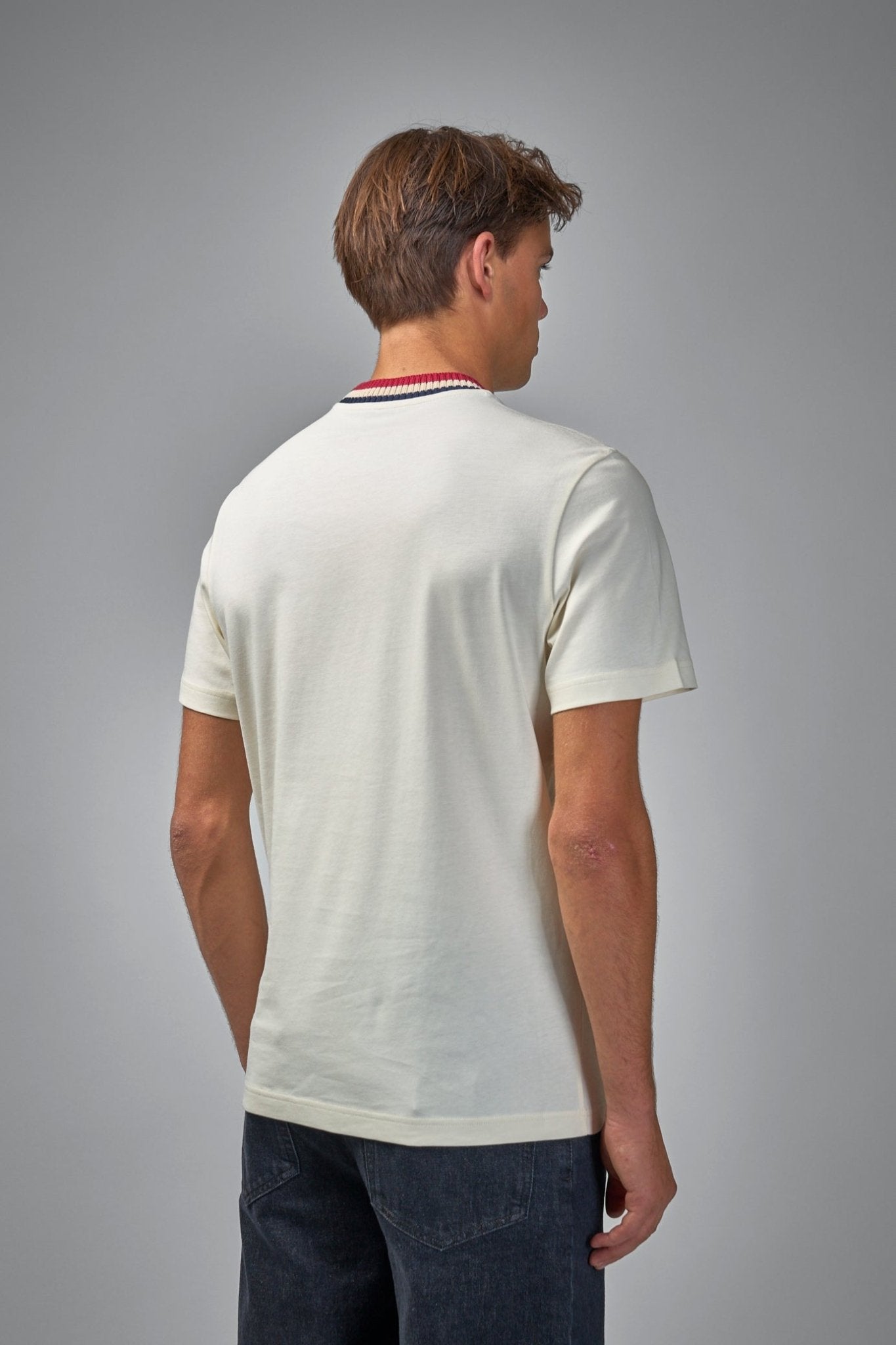 Moncler - Embroidered Logo Cotton T-Shirt - LABELS