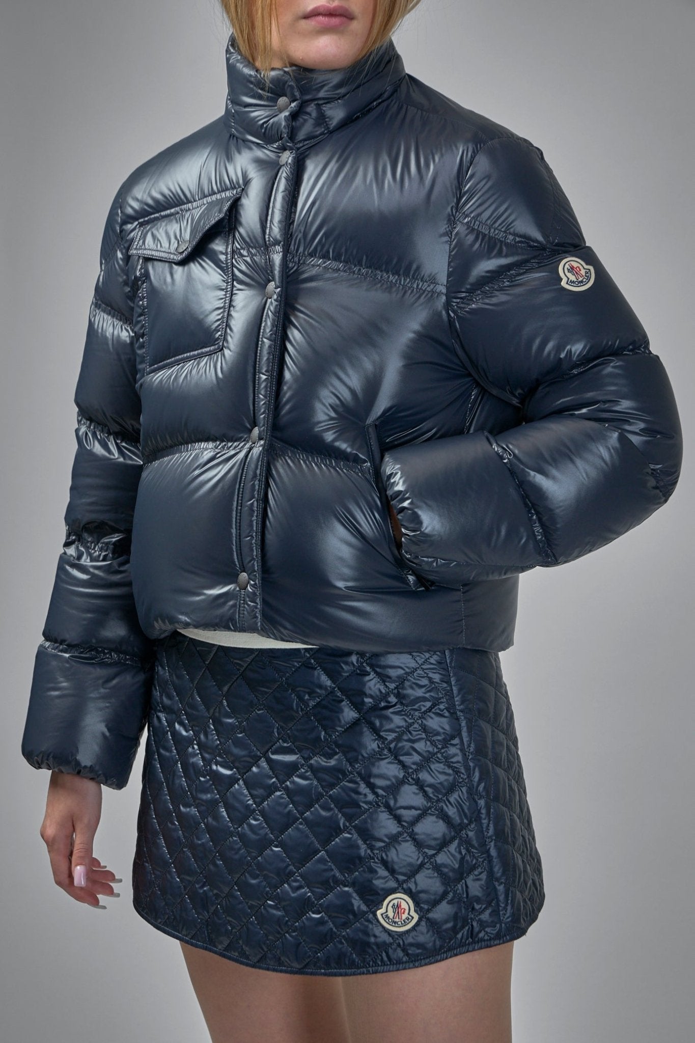 Moncler - Erea Square - Quilted Hooded Short Down Jacket - LABELS