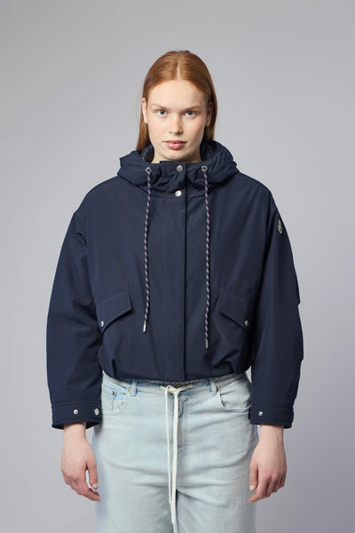 Eucalyptus Hooded Short Down Jacket