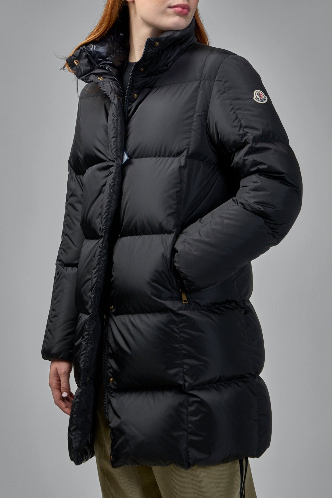 Moncler - Litte Square Quilted Hooded Long Down Jacket - LABELS