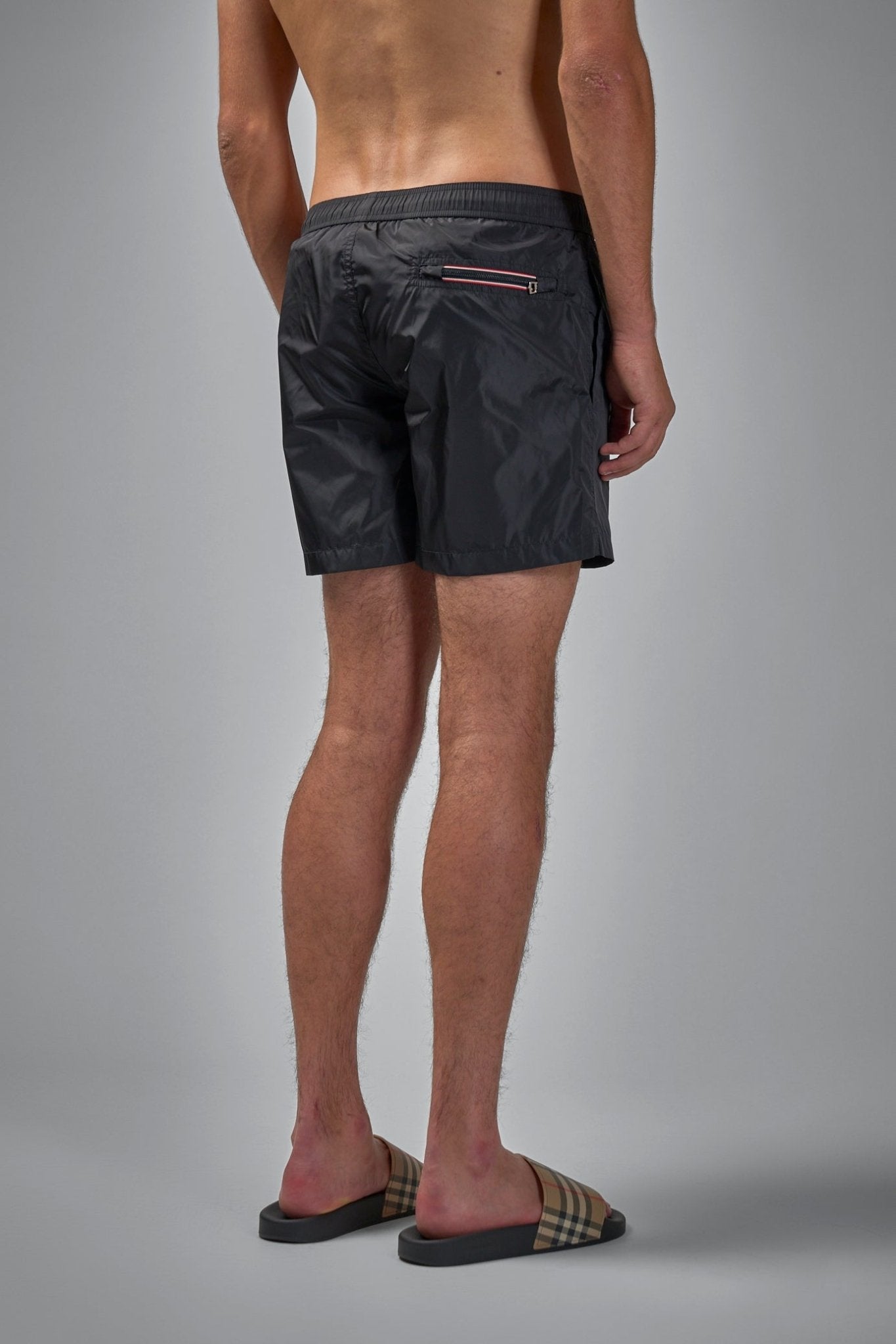 Moncler - Logo Patch Swim Shorts - LABELS