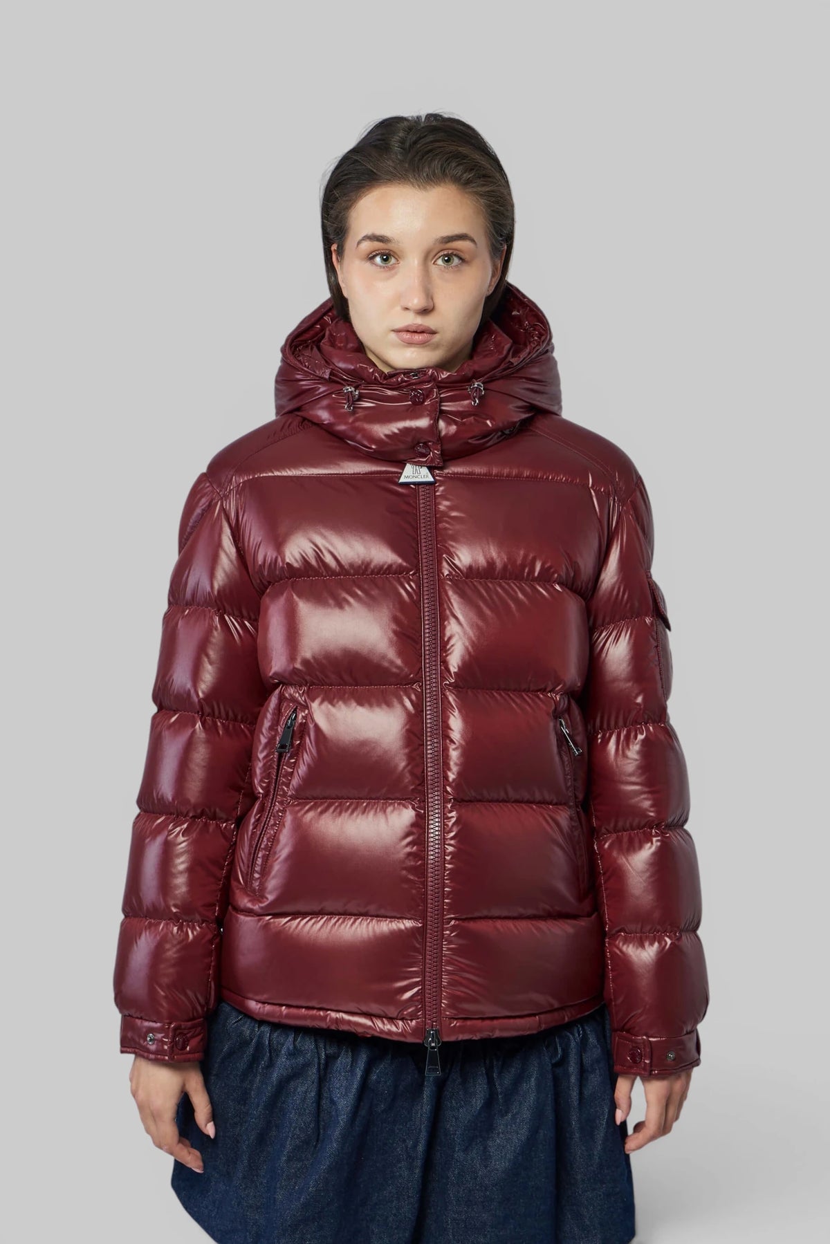 Moncler Maire Jacket side pockets and elastic cuff detail
