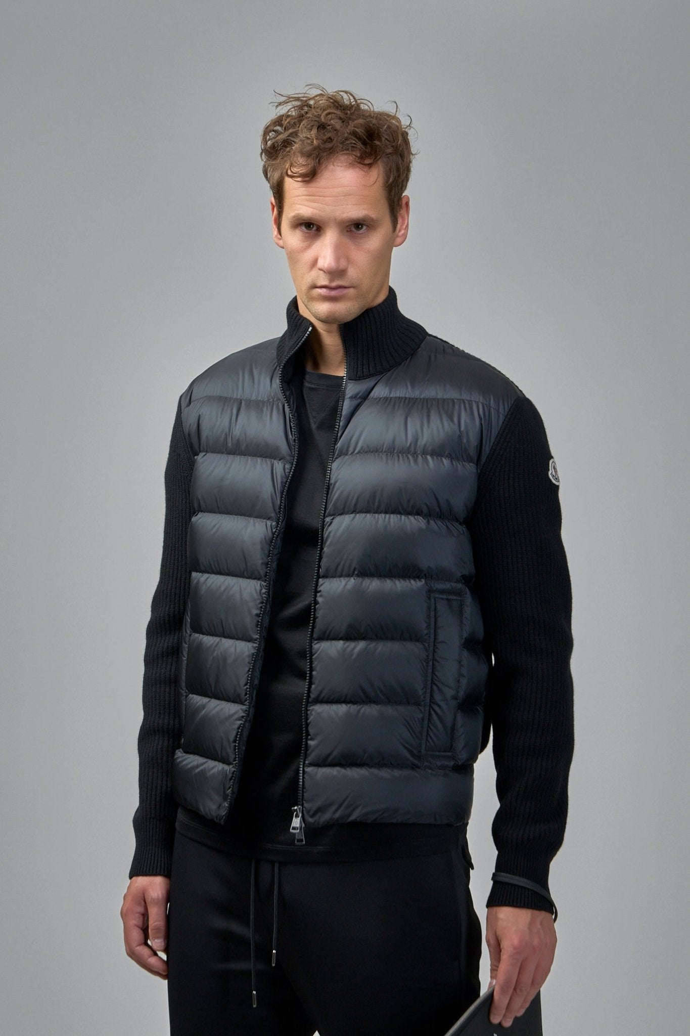 Moncler - Padded Wool & Cashmere Zip - Up Cardigan - LABELS