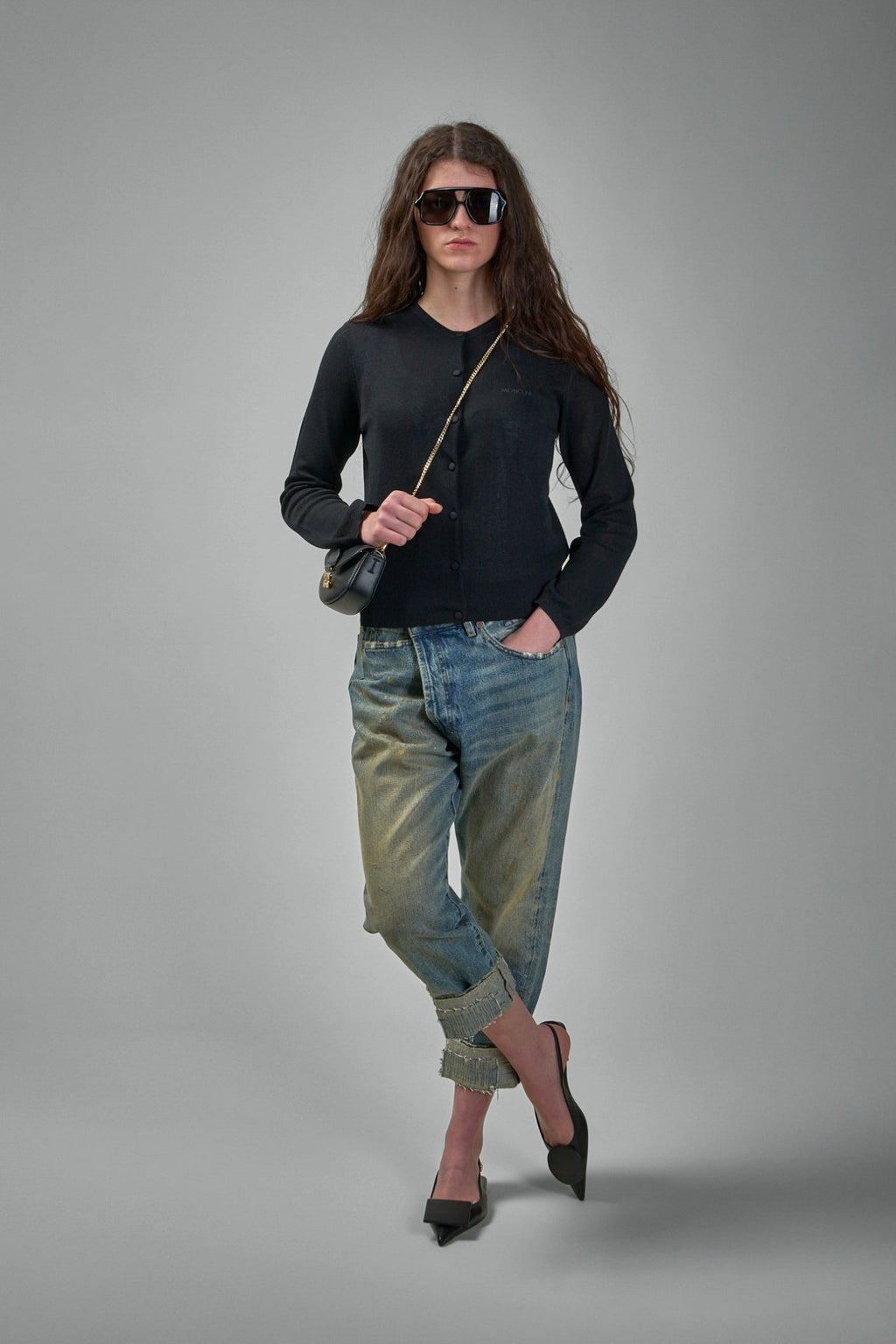 Moncler - Padded Wool Zip - Up Cardigan - LABELS