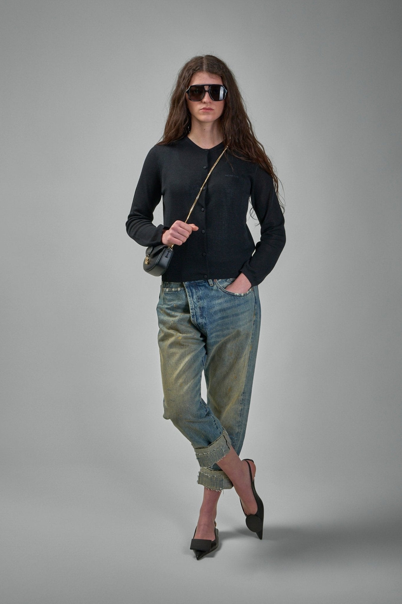 Moncler - Padded Wool Zip - Up Cardigan - LABELS