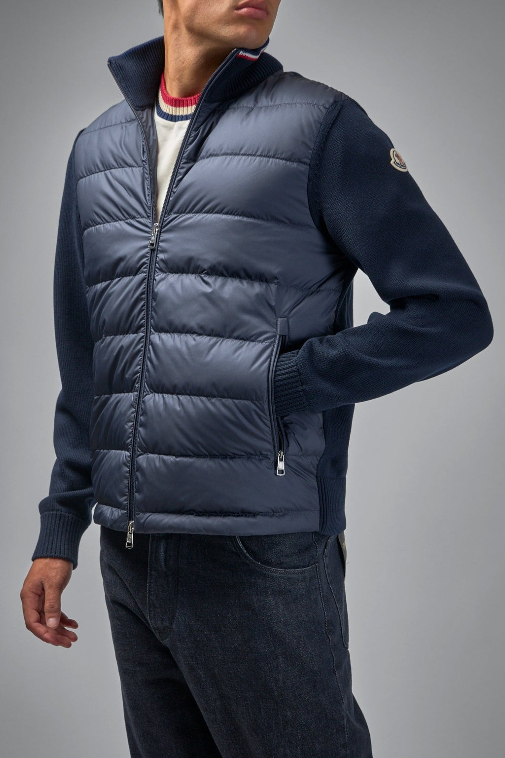 Moncler - Padded Zip - Up Cotton Cardigan - LABELS