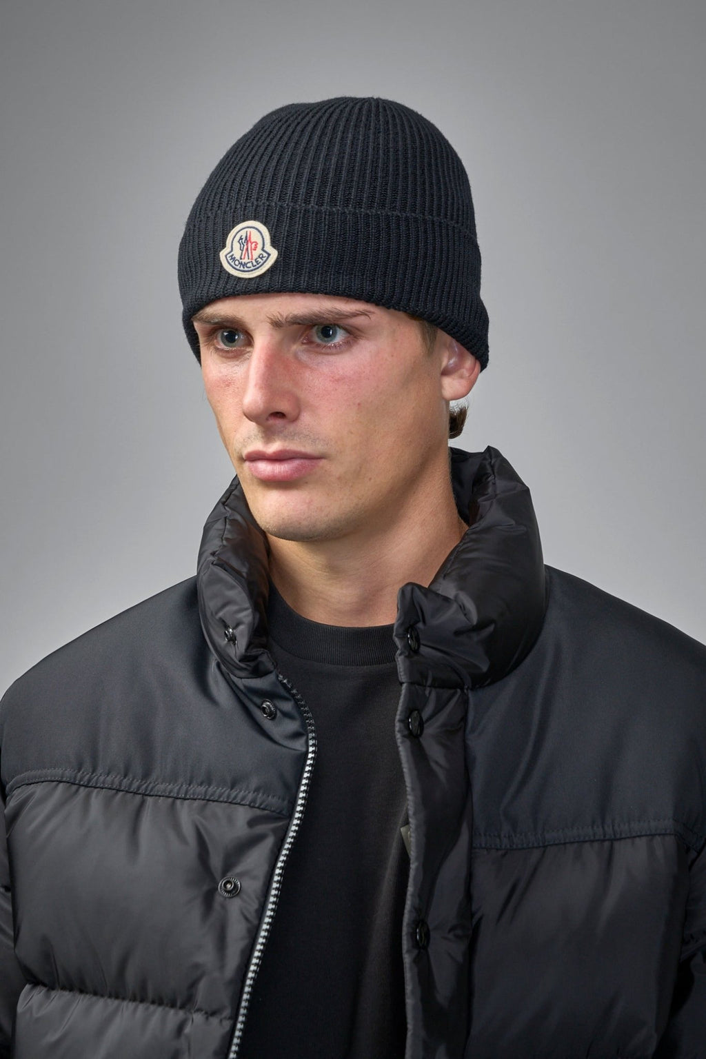 Moncler - Ribbed Wool Beanie - LABELS