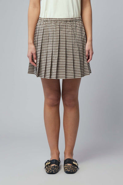 Pleated Midi Skirt