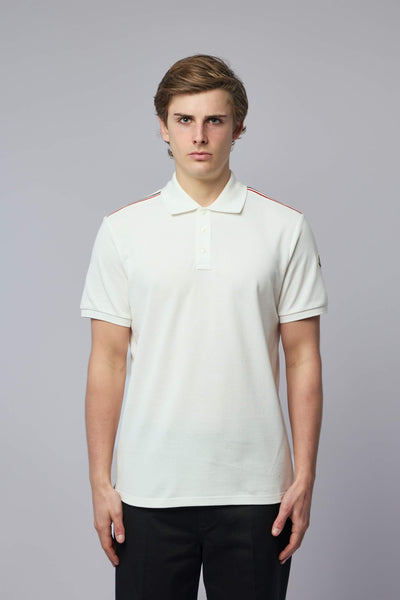 Tricolor-trimmed Cotton Piquet Polo Shirt