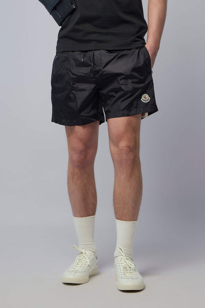 Logo Patch Swim Shorts