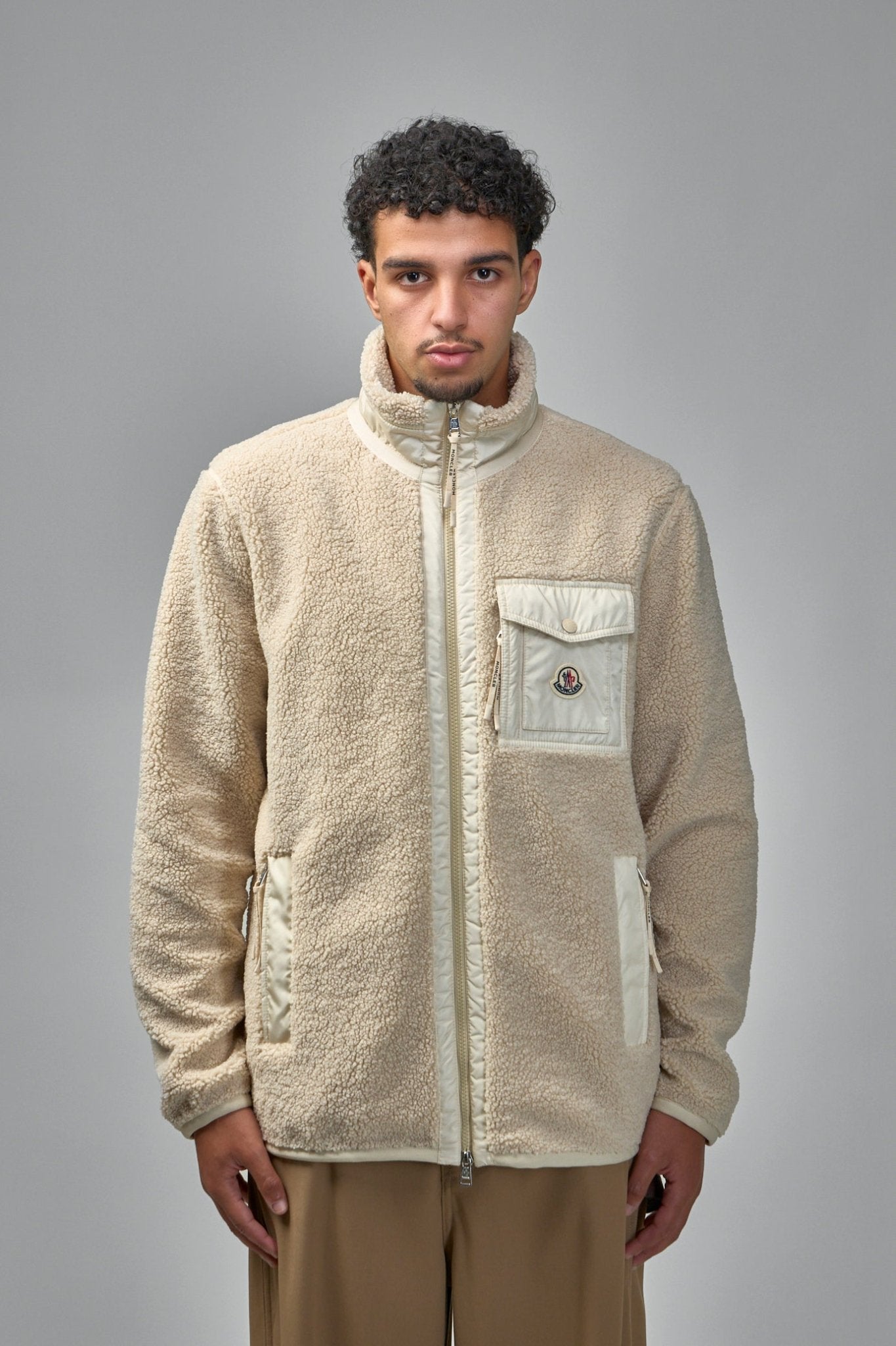 Moncler - Teddy Zip - Up Sweatshirt With Pocket - LABELS