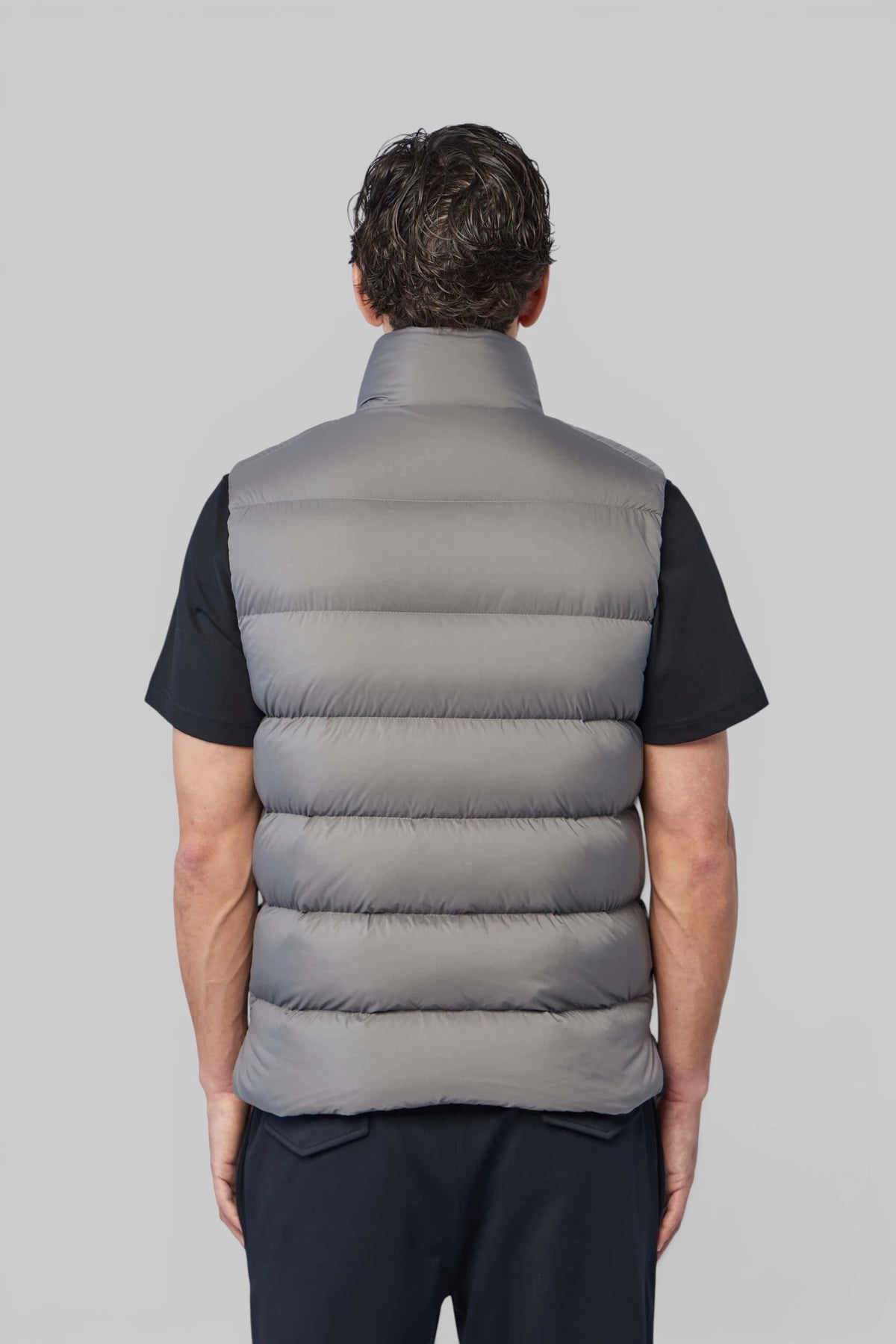 Moncler Tibb Vest button closure detail