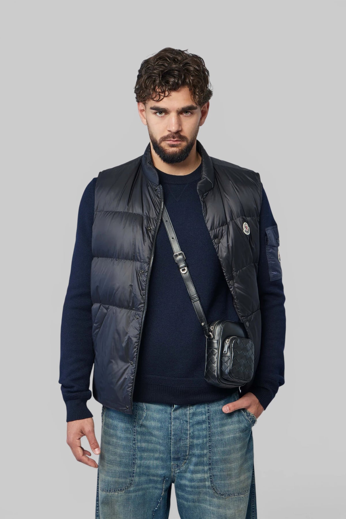 Moncler Tuquerouye Vest quilted design front view
