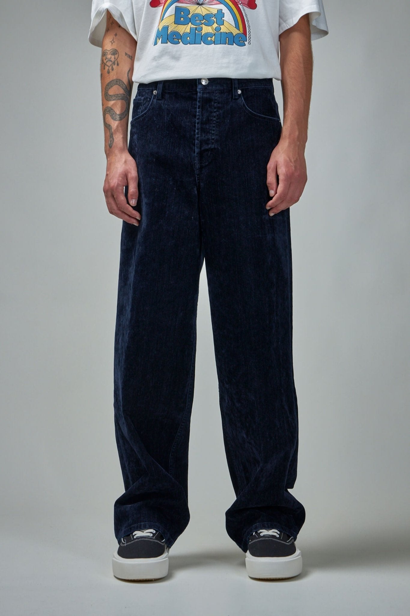 Nahmias - Moleskin Wide Jeans - LABELS