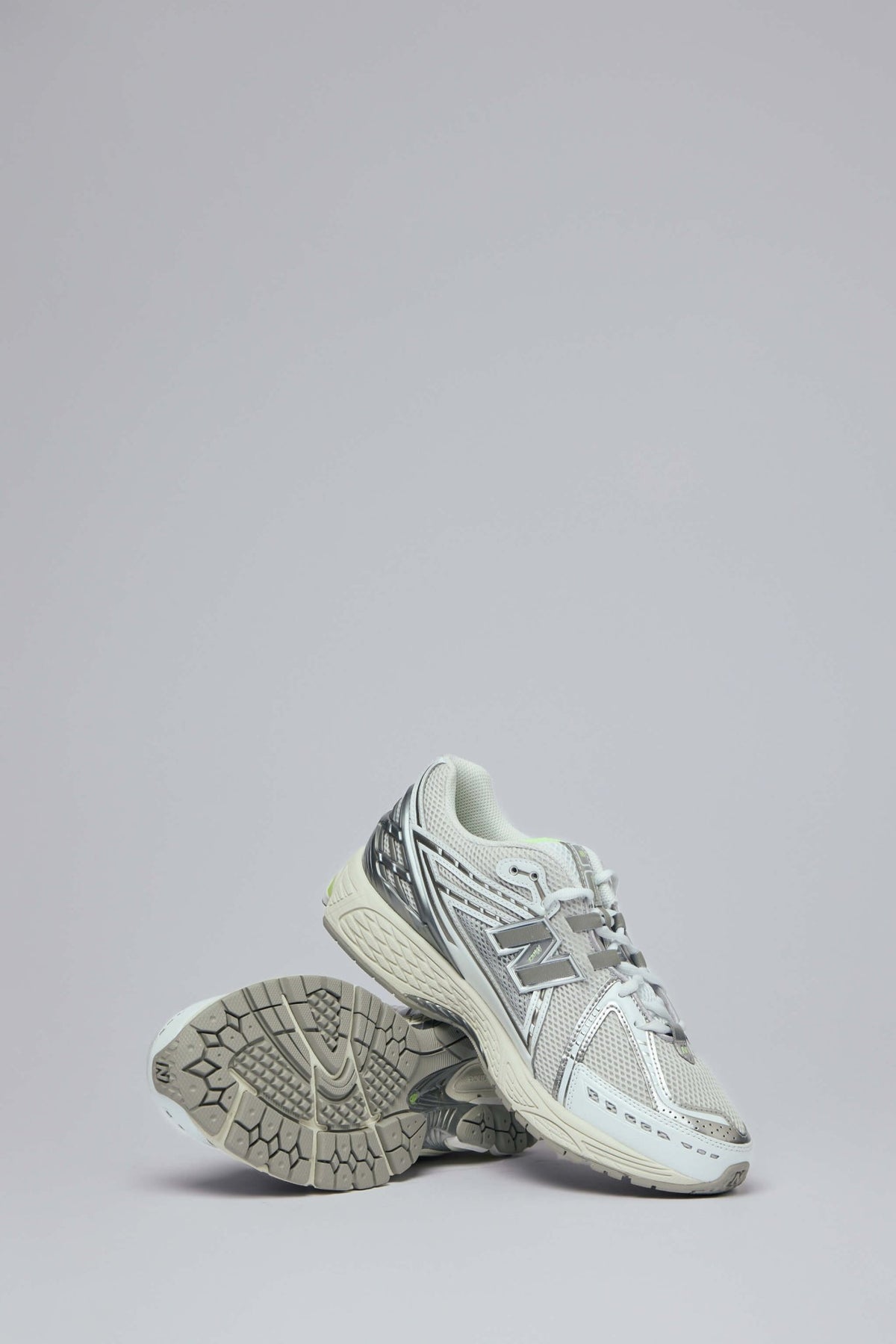 Full view of New Balance 1906R low top sneakers in neutral colorway