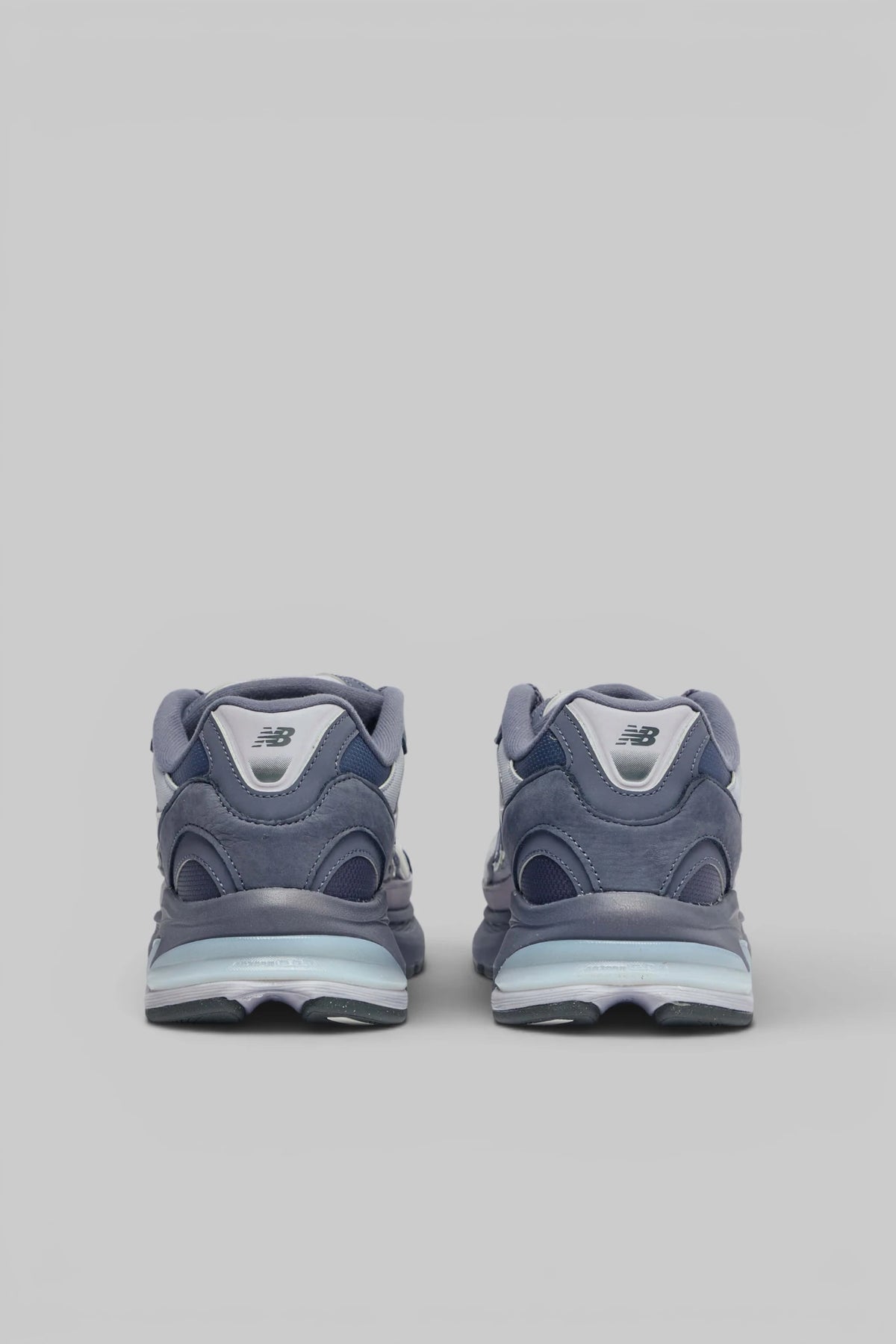Close-up of thick rubber sole on New Balance 2010