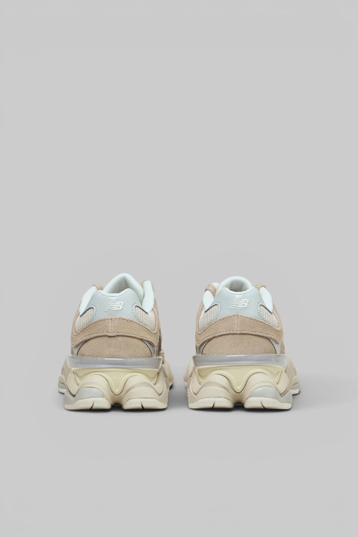 New Balance 9060 Low Top Sneakers lace-up closure detail