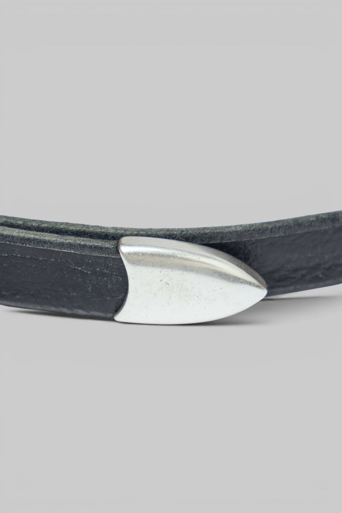 Back view of Our Legacy Italian leather belt