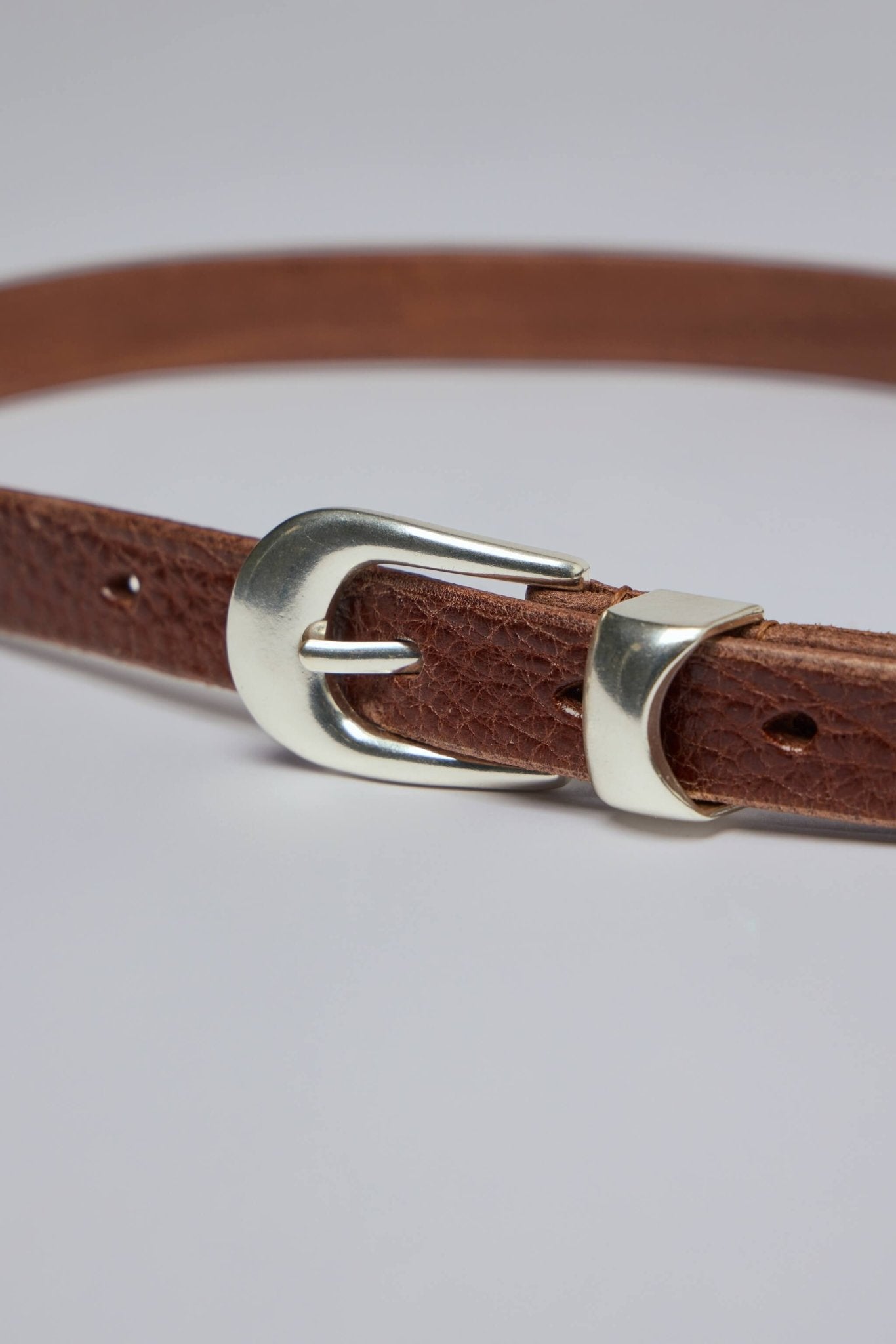 Our Legacy Belts - 2 cm Cognac Leather Belt – LABELS