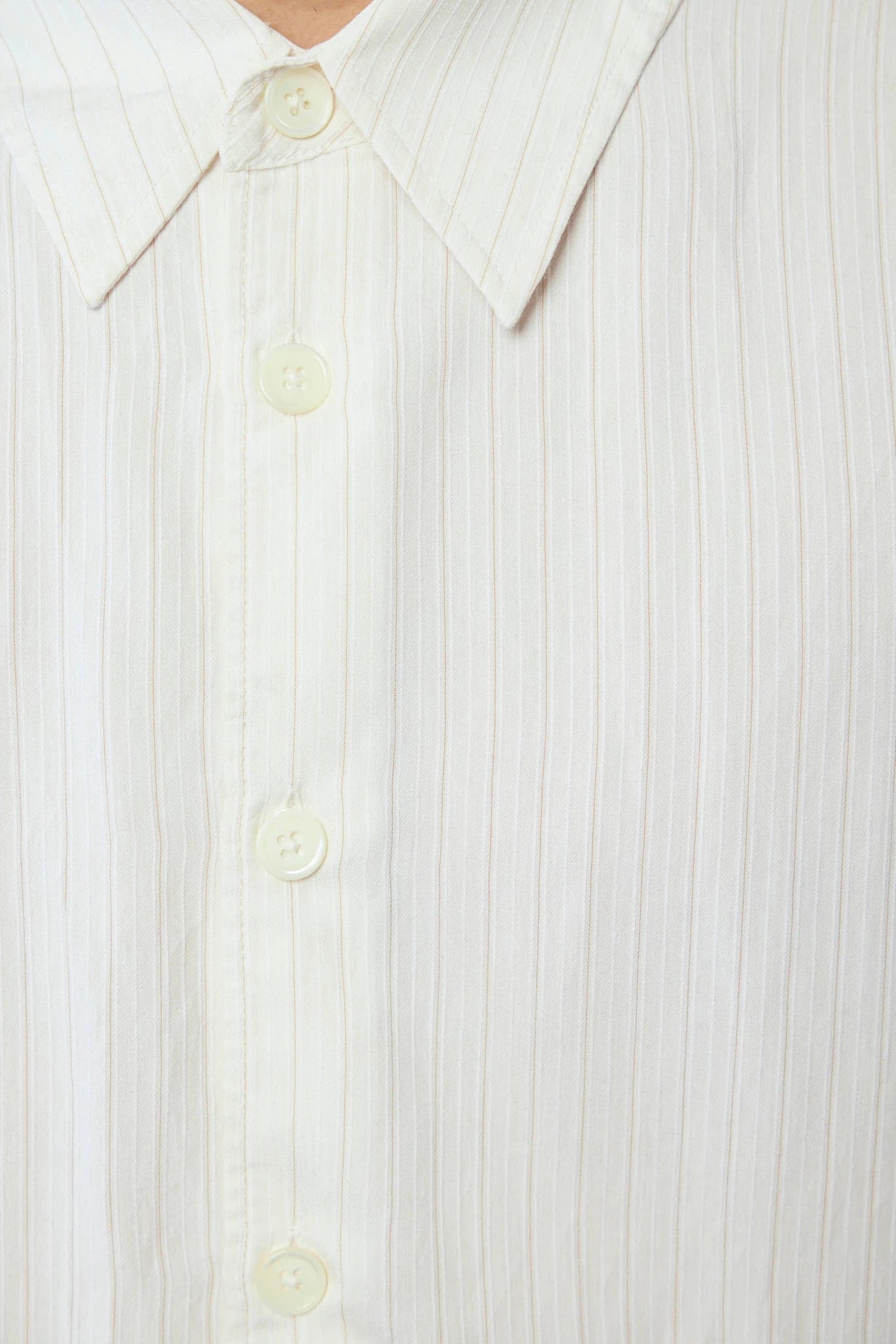Beyond Shirt back view showing straight hem