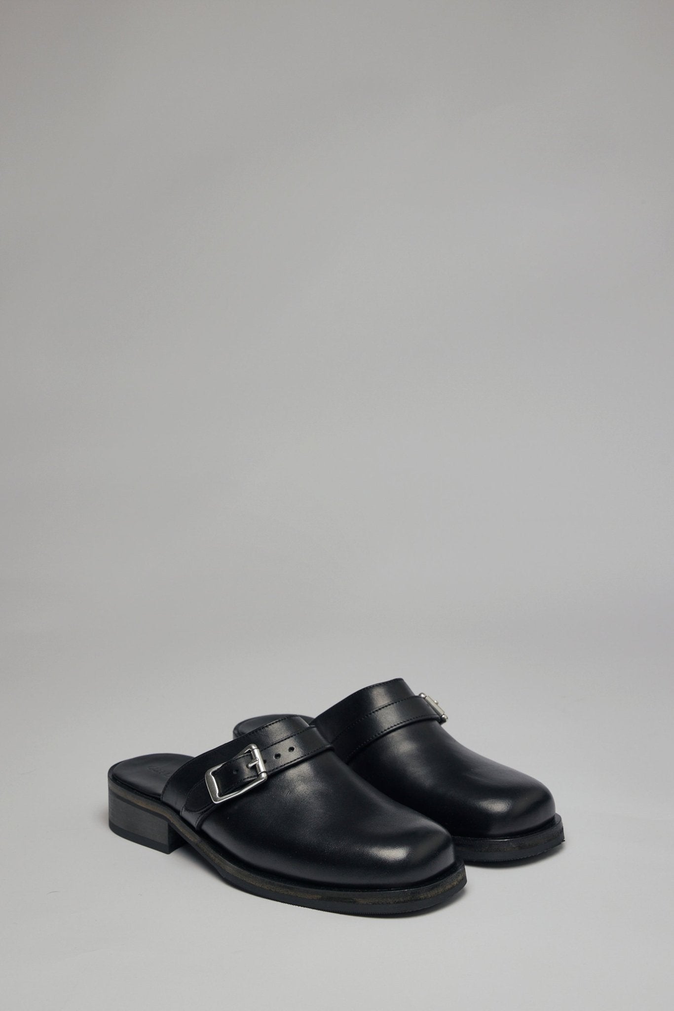 Our Legacy Flats - Camion Mule Leather Slip-On – LABELS
