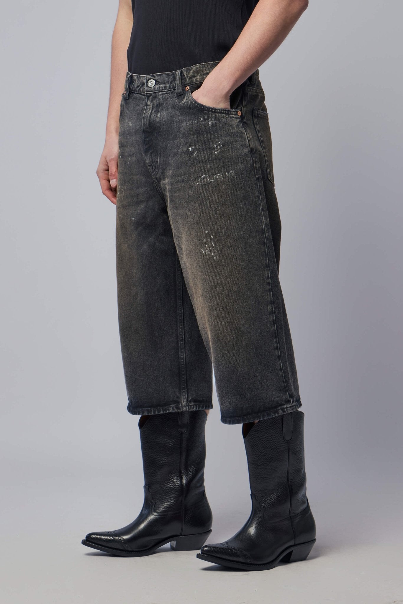 Our Legacy Cargo Pants - Capri Cut Washed Black – LABELS