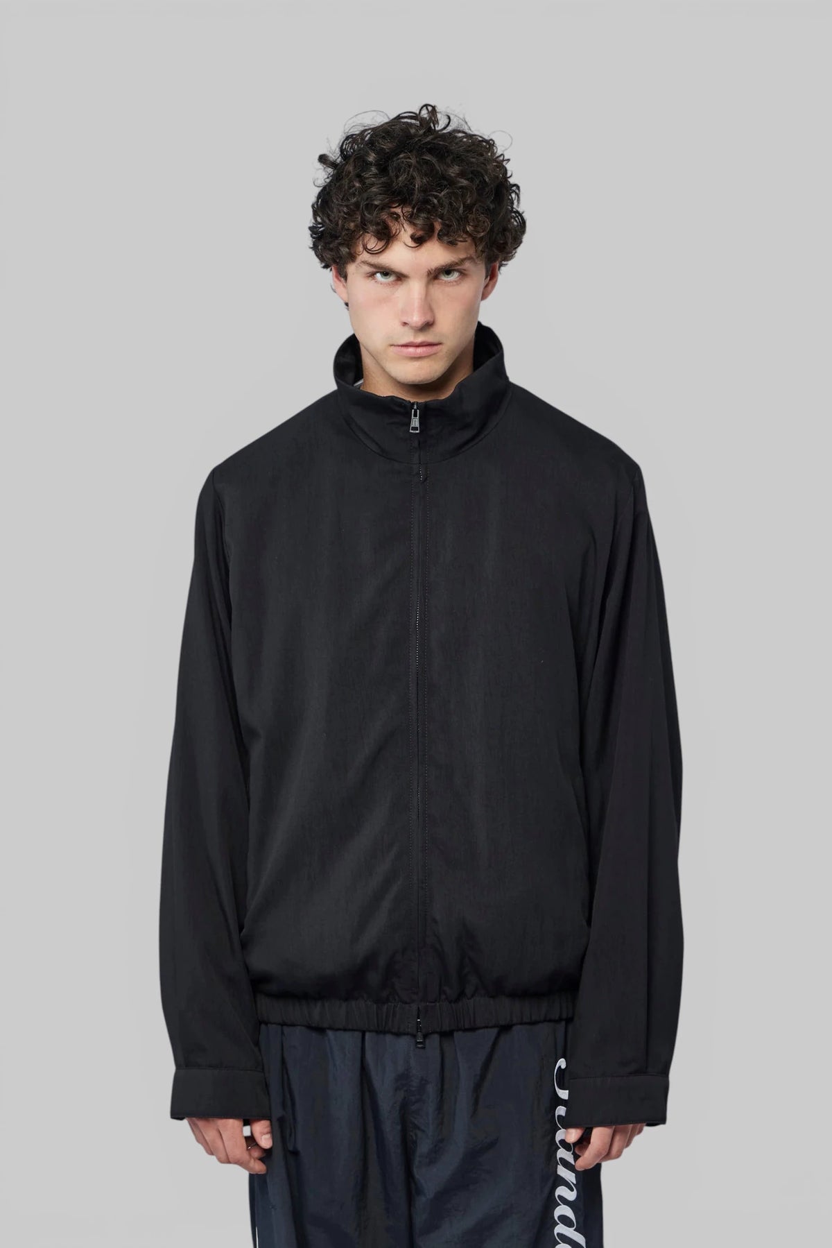 Our Legacy Casino Jacket, back view showing straight silhouette