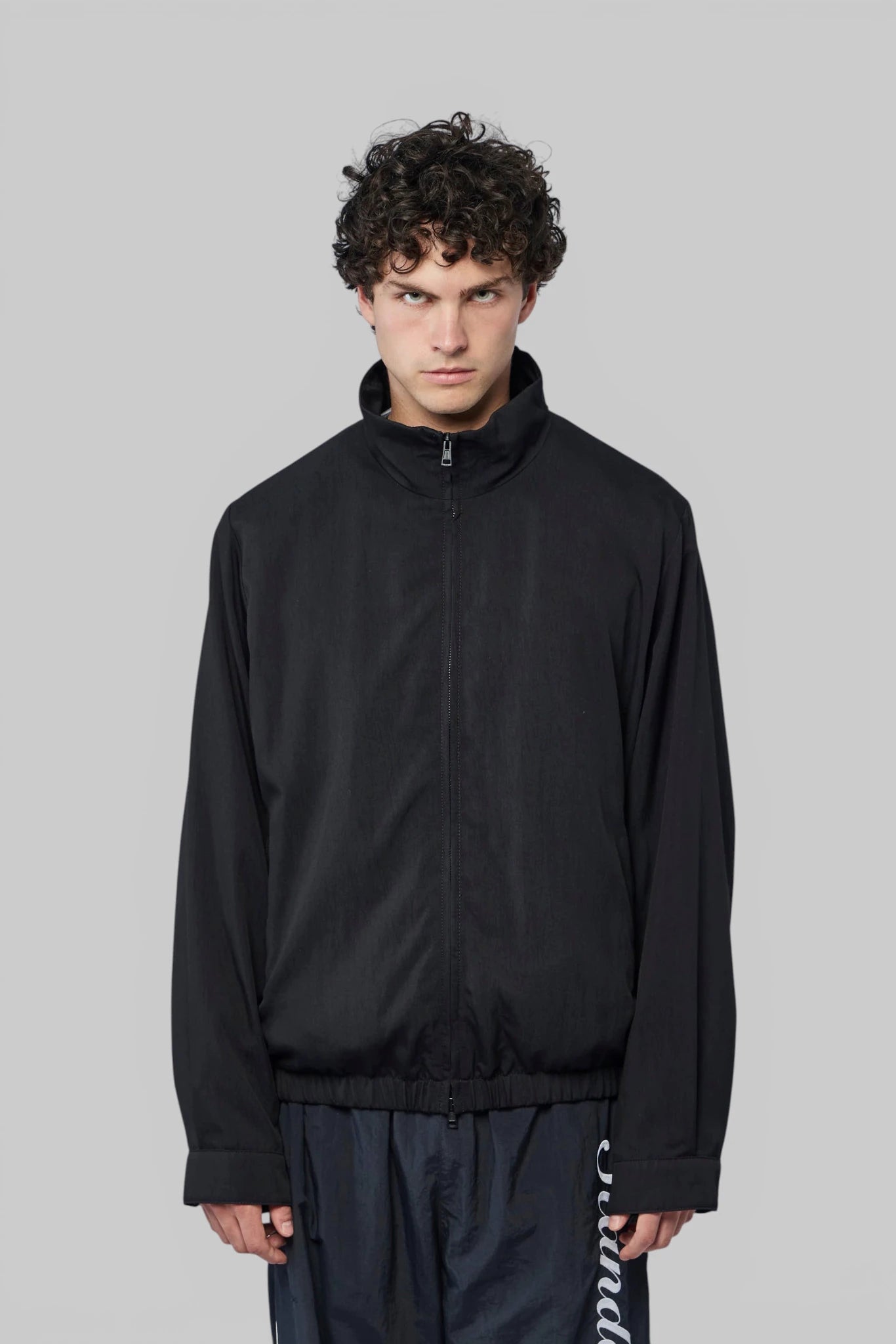 Our Legacy Casino Jacket, back view showing straight silhouette